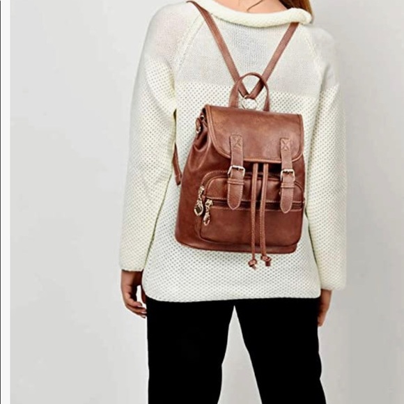 🔥 Women Mini Backpack Small Daypacks Convertible Casual Shoulder Bag - Picture 2 of 6